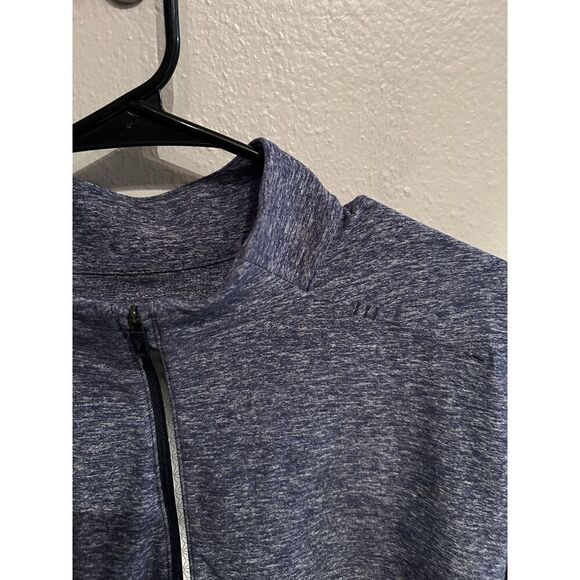 Lululemon Surge Warm 1/2 Zip Mens XL Blue - Picture 2 of 7